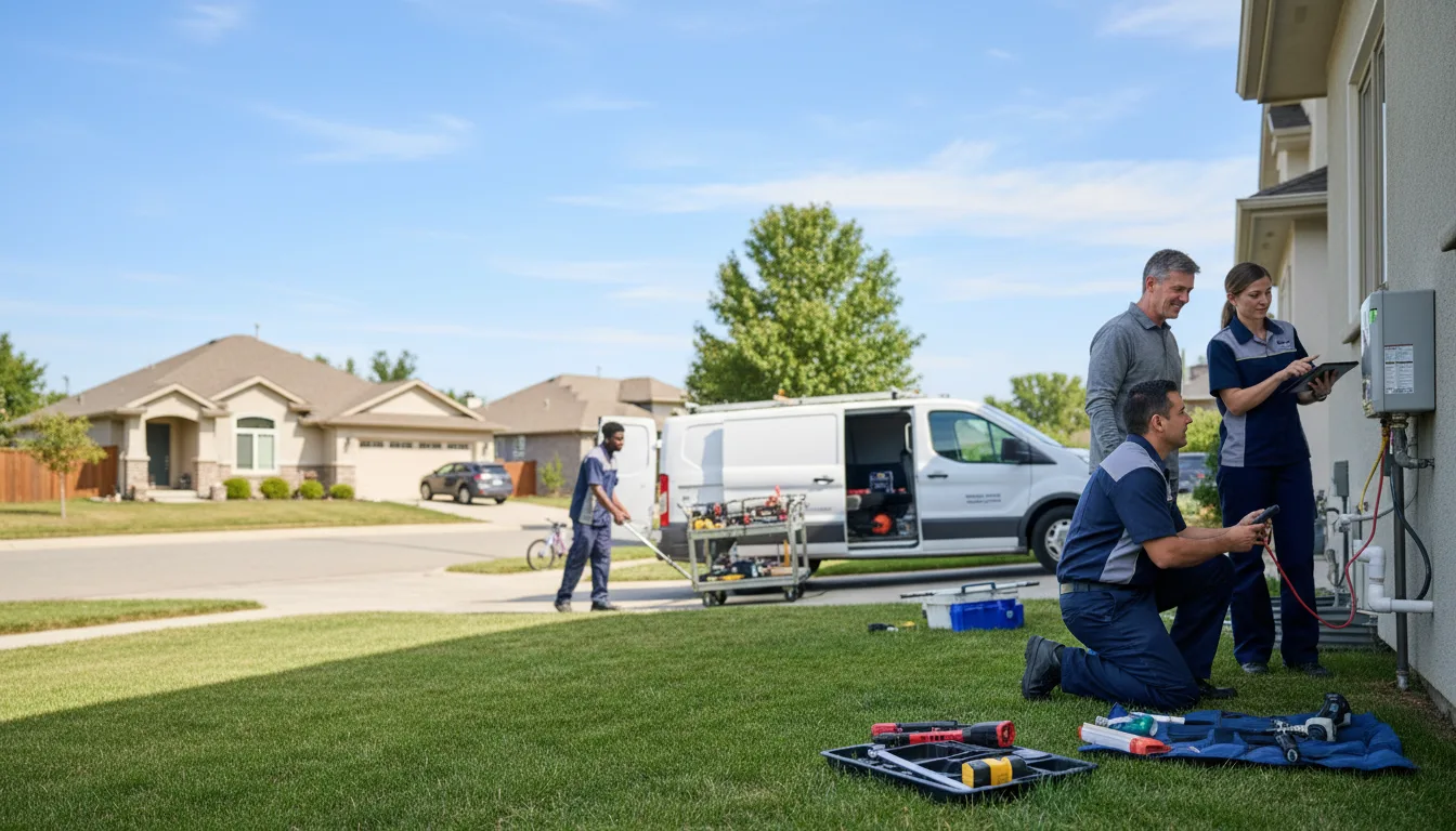 Tankless water heater service in Rixford, PA